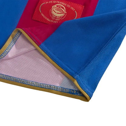 Maillot de Foot Rétro Domicile Zambrotta #11 Barcelone 2007/08