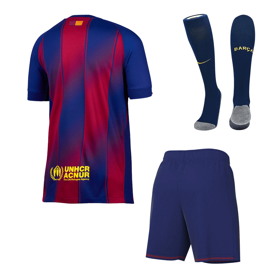 Barcelona Thuistenue Compleet - Shirt+Short+Sokken 2025/26