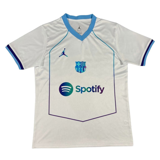Barcelona Spezial-Fußballtrikot 2026/27 Weiß