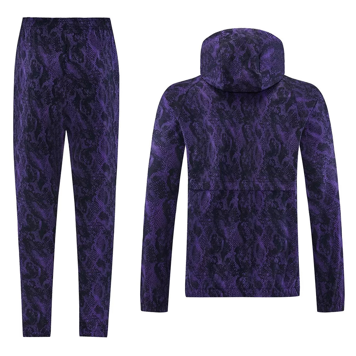 Blaugrana Windbreaker Tracksuit 2026/27 (Hoodie+Pants) Purple