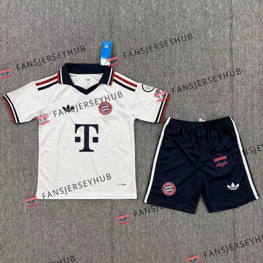 FC Bayern München Auswärtstrikot-Set für Kinder – Trikot + Hose 2026/27