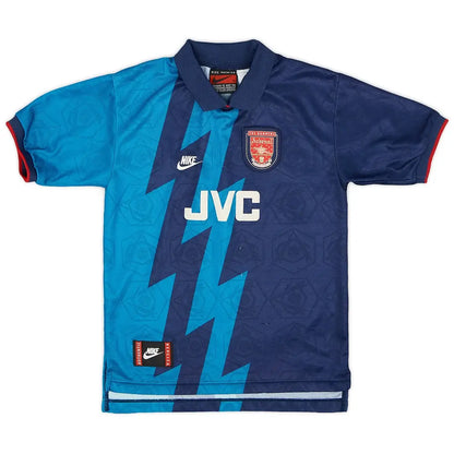 Ρετρό ποδοσφαιρική φανέλα εκτός έδρας ADAMS #6 Arsenal 1995/96