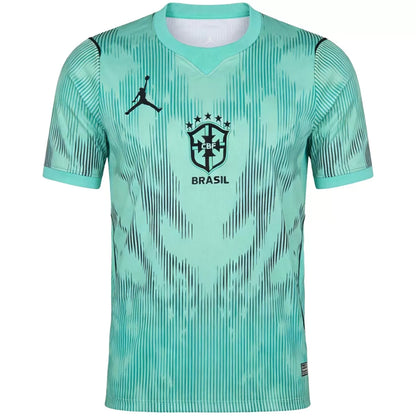 Maillot de gardien de but brésilien Coupe du Monde 2026