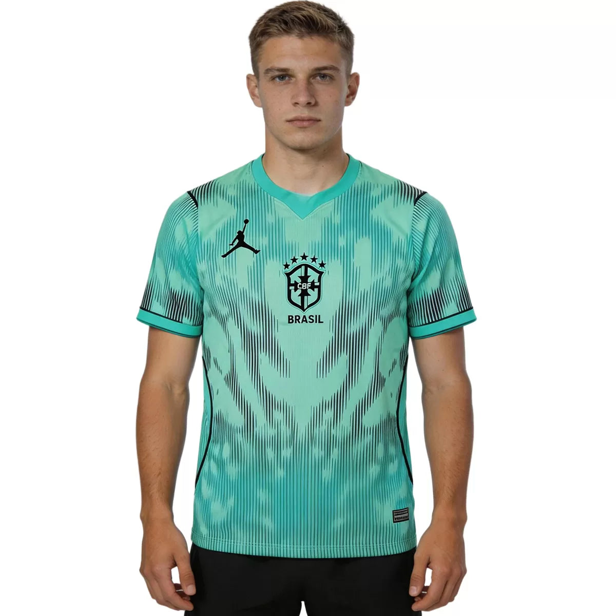 Maillot de gardien de but brésilien Coupe du Monde 2026