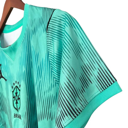 Maillot de gardien de but brésilien Coupe du Monde 2026