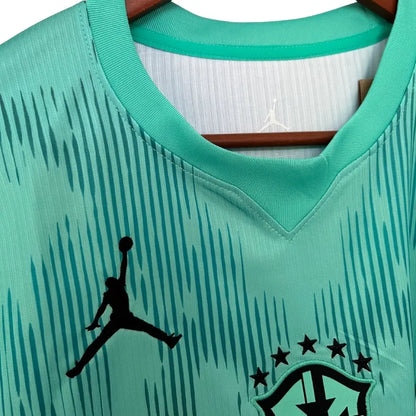 Maillot de gardien de but brésilien Coupe du Monde 2026