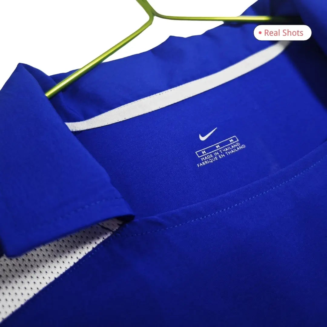 Maillot de football R.Carlos #6 Brésil 2002 extérieur rétro