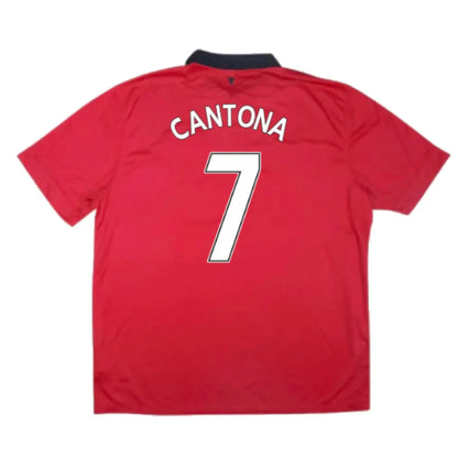 CANTONA #7 Manchester United 2013/14 hjemmedrakt retro-fotballdrakt