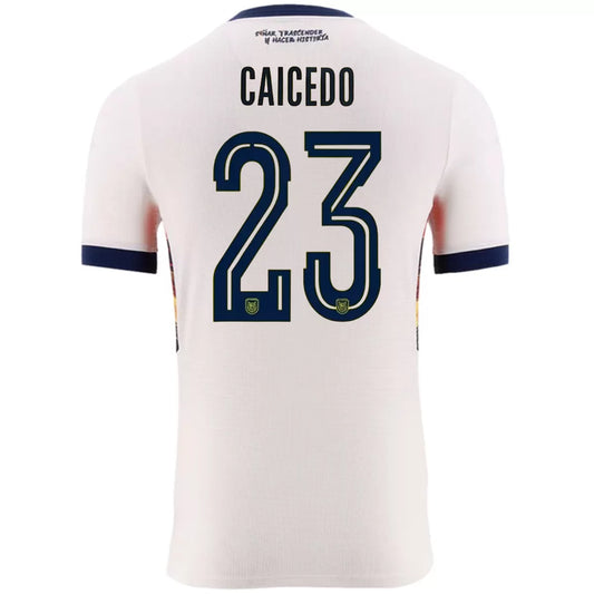Caicedo #23 Ecuador Drittes Auswärtstrikot Fußball Weltmeisterschaft 2026