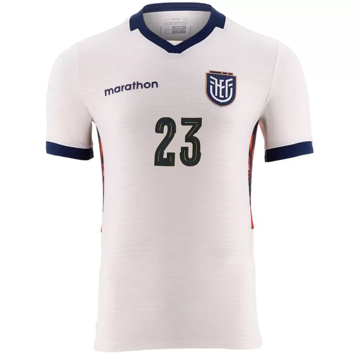 Maillot de football Caicedo #23 Équateur Troisième Maillot Extérieur Coupe du Monde 2026