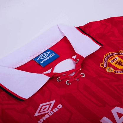 Cantona #7 Retro Manchester United 1992/94 Home Jersey