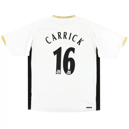 Carrick #16 Manchester United 2006/08 Retro Bortedrakt