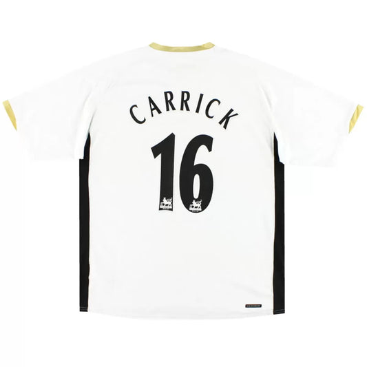 Carrick #16 Manchester United 2006/08 Retro Away Jersey