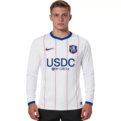 Chelsea Third Away Long Sleeve Soccer Jersey 2026/27 USDC Sponsor