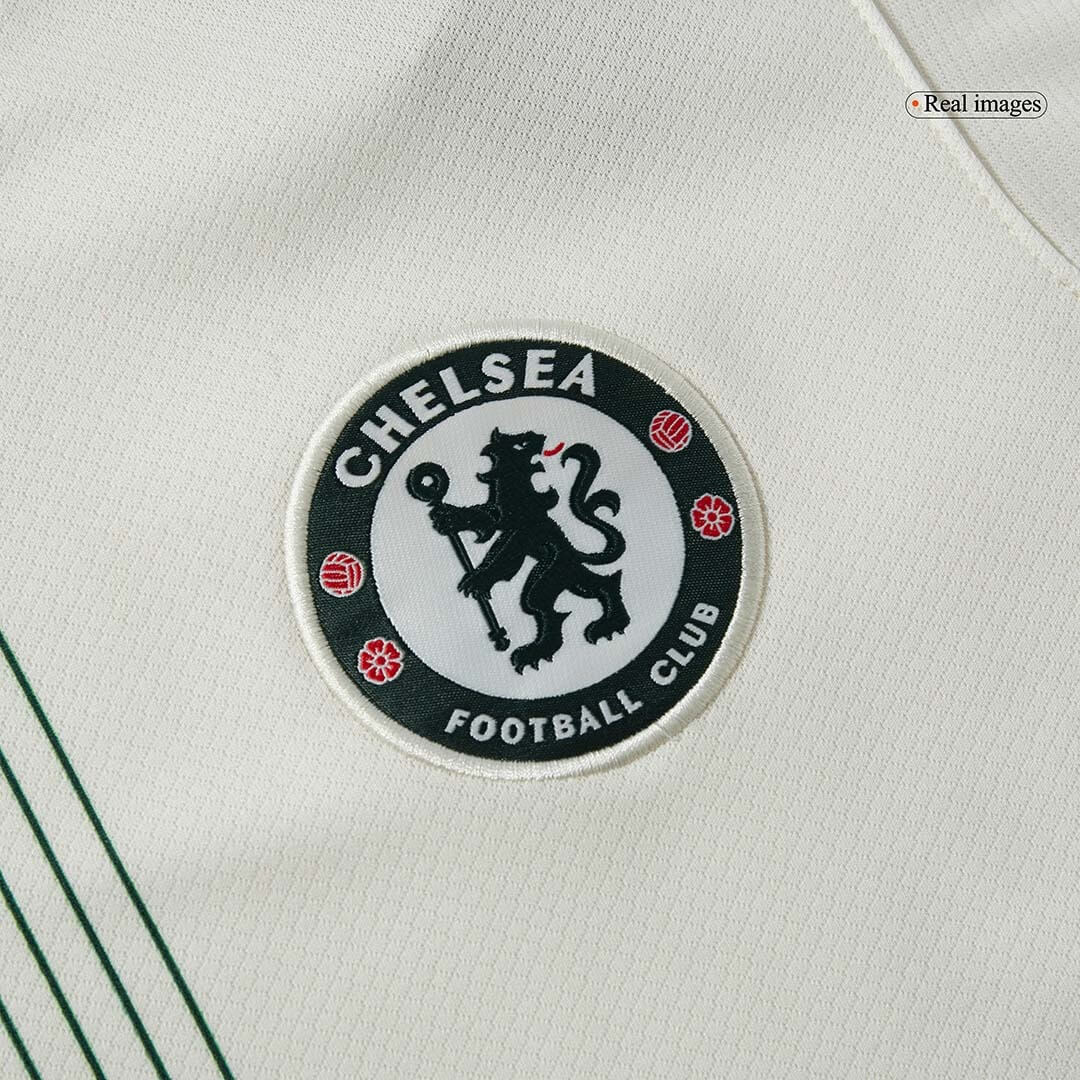 Chelsea uitshirt voetbal 2025/26 wit