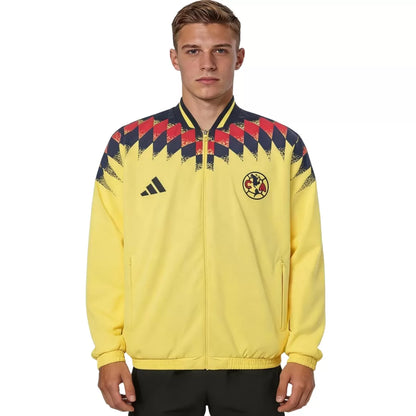 Club America Windbreaker Jacket Yellow 2026/27