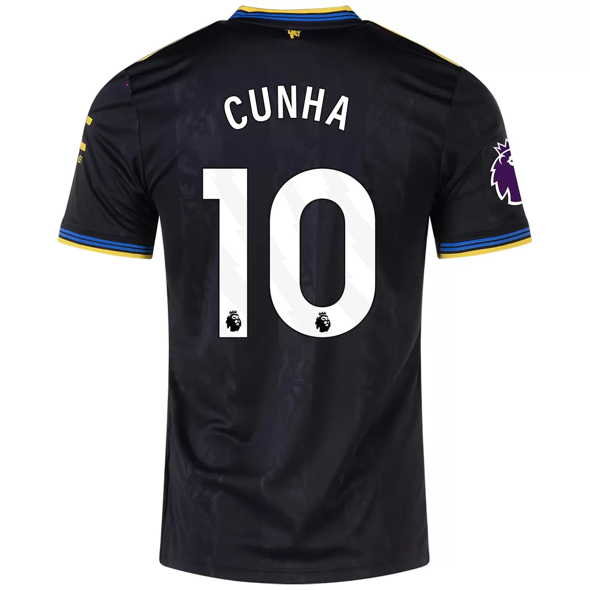 Maillot extérieur troisième de Manchester United, Cunha n°10, saison 2025/26