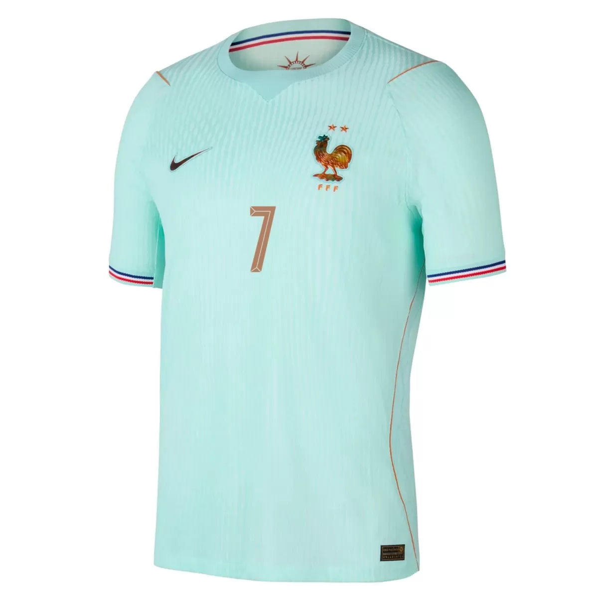 DEMBELE #7 Frankrijk Spelersversie Uitshirt WK 2026