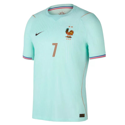 DEMBELE #7 Frankrijk Spelersversie Uitshirt WK 2026