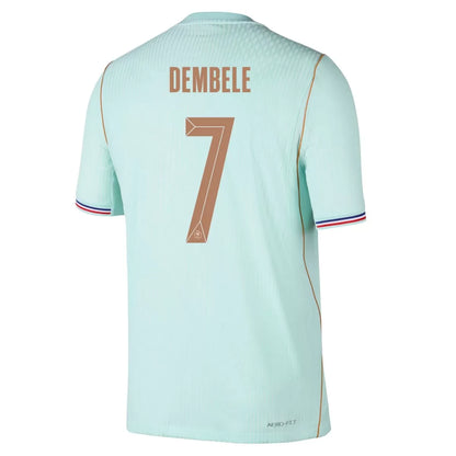 DEMBELE #7 Frankrijk Spelersversie Uitshirt WK 2026