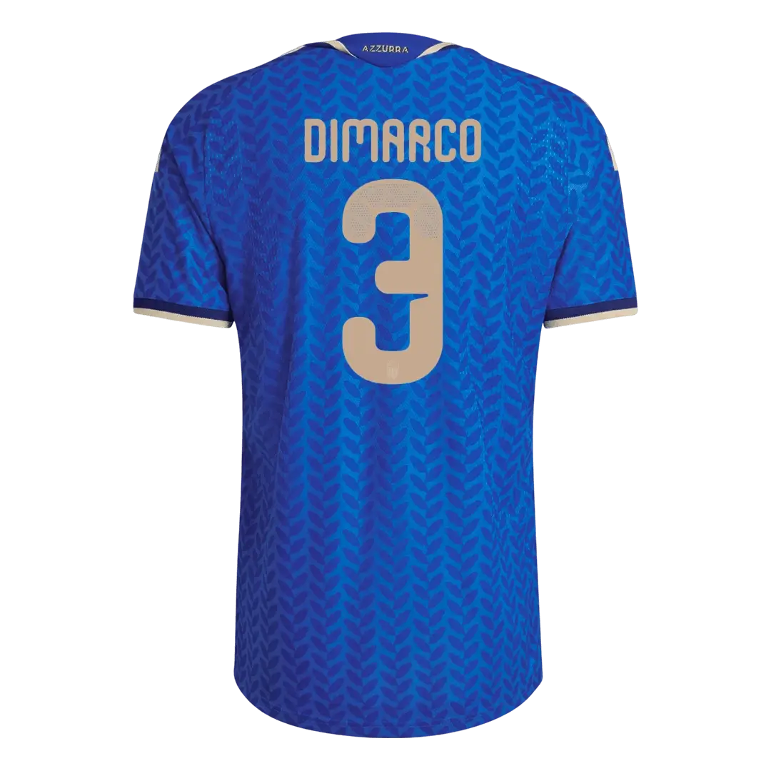 Φανέλα ποδοσφαίρου DIMARCO #3 Ιταλίας Player Version εντός έδρας Παγκόσμιο Κύπελλο 2026