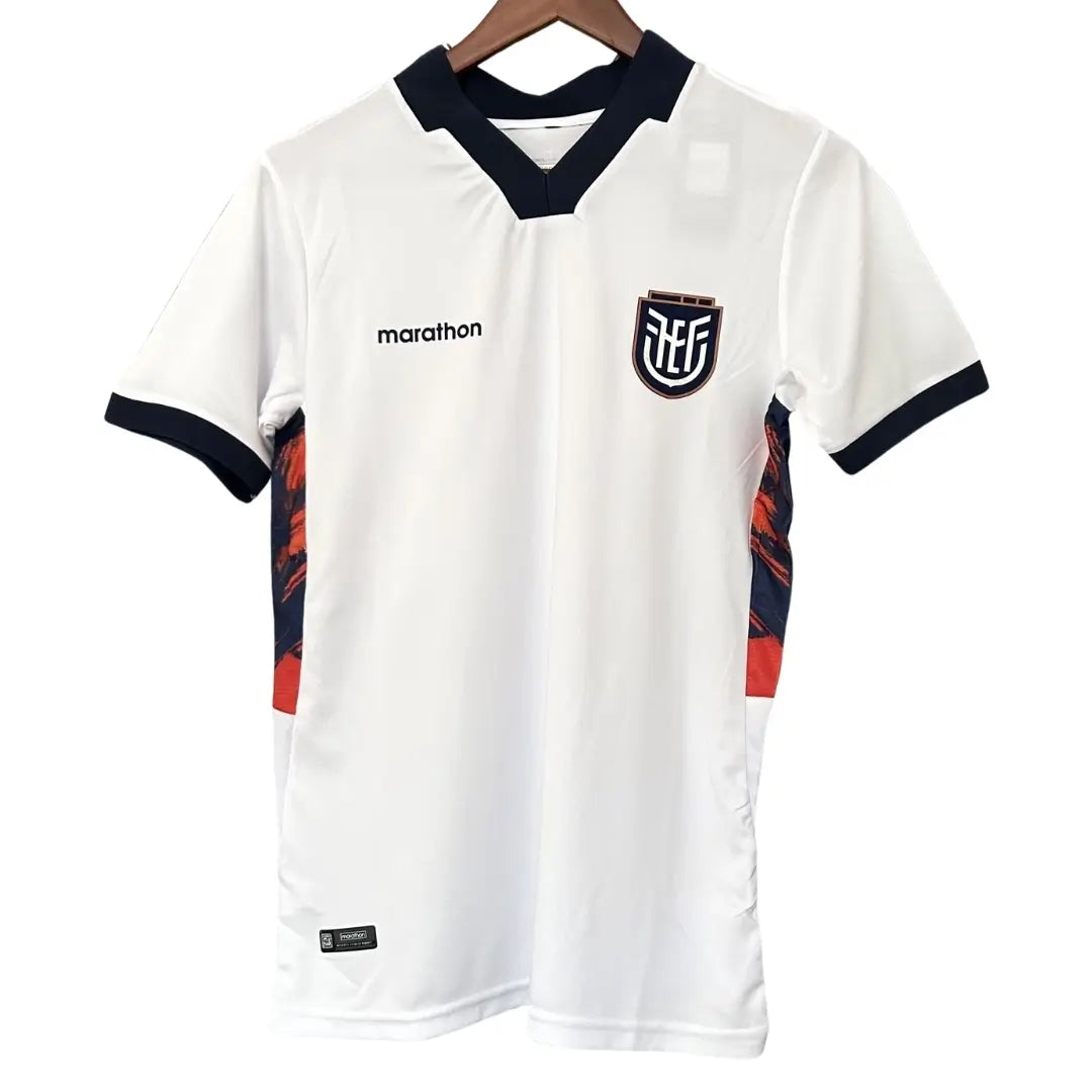 Maillot de football Caicedo #23 Équateur Troisième Maillot Extérieur Coupe du Monde 2026