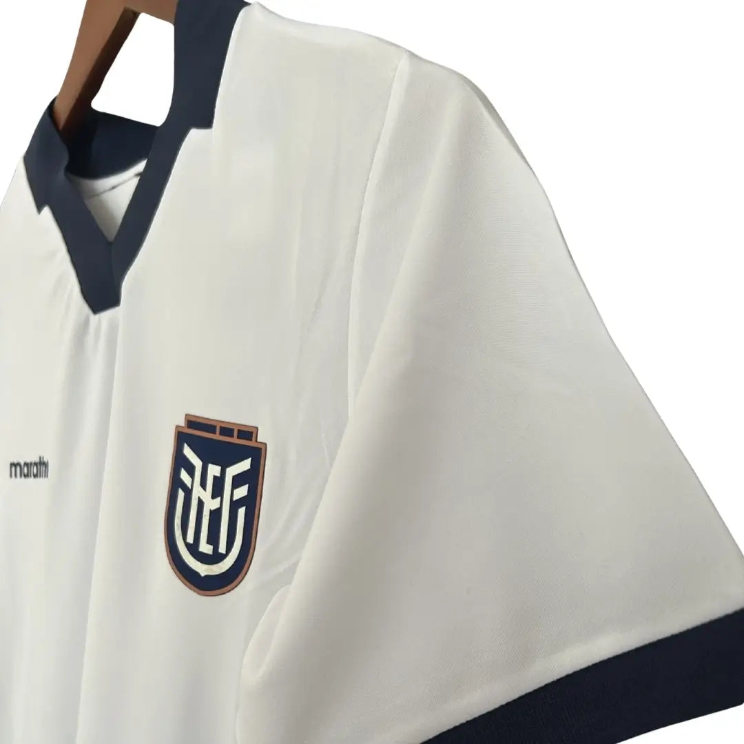 Maillot de football Caicedo #23 Équateur Troisième Maillot Extérieur Coupe du Monde 2026