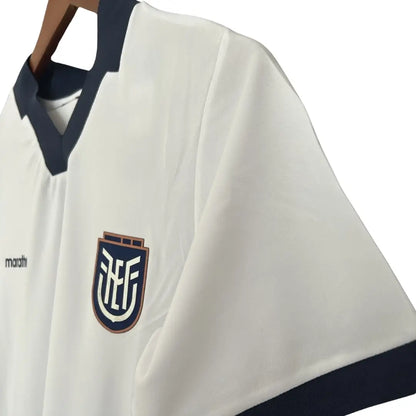 Maillot de football Caicedo #23 Équateur Troisième Maillot Extérieur Coupe du Monde 2026