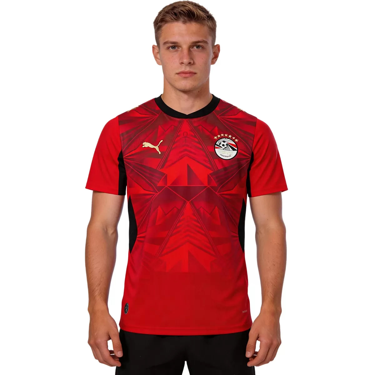 M.サラー #10 エジプト代表 2026 ワールドカップ ホーム サッカーユニフォーム