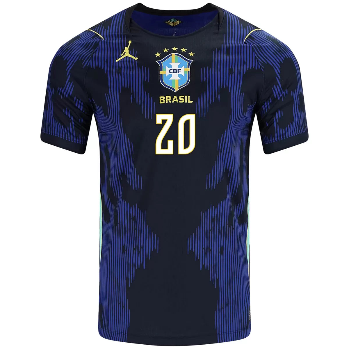 Maillot de Foot Extérieur Estêvão #20 Brésil Coupe du Monde 2026