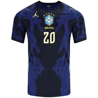 Maillot de Foot Extérieur Estêvão #20 Brésil Coupe du Monde 2026