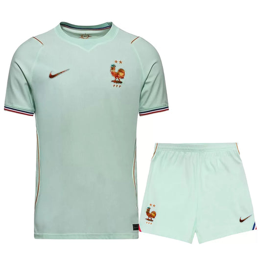 Ensemble de football extérieur France - Maillot + Short Coupe du Monde 2026