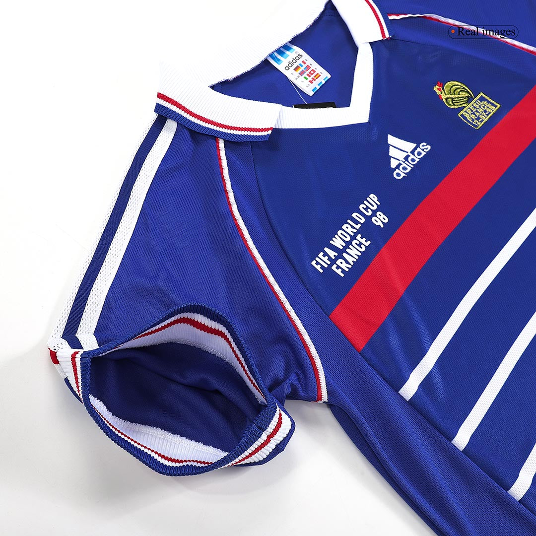 France 1998 World Cup Home Retro Football Jersey