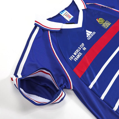 France 1998 World Cup Home Retro Football Jersey