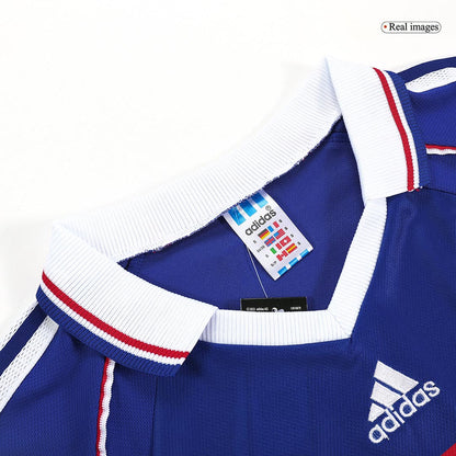 France 1998 World Cup Home Retro Football Jersey