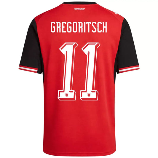 GREGORITSCH #11 Oostenrijk thuisshirt WK 2026