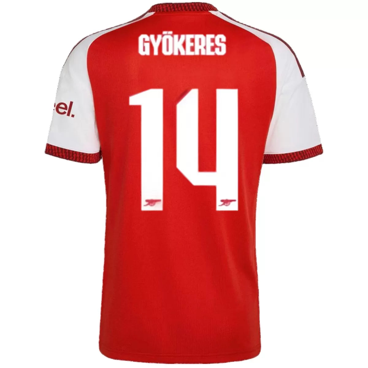 GYÖKERES #14 Arsenal Thuis Voetbalshirt 2026/27 - UCL
