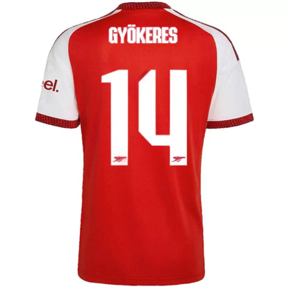 GYÖKERES #14 Arsenal Thuis Voetbalshirt 2026/27 - UCL