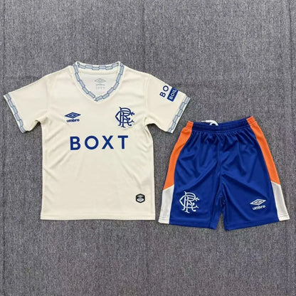 Glasgow Rangers uitshirt-tenue voor kinderen (shirt + broekje) 2026/27