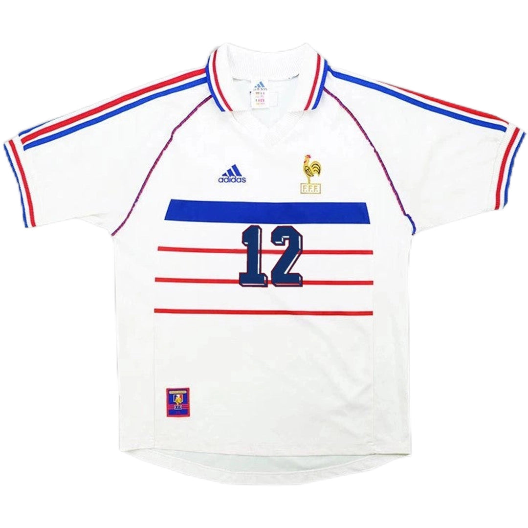 HENRY #12 France 1998 Maillot de football rétro extérieur