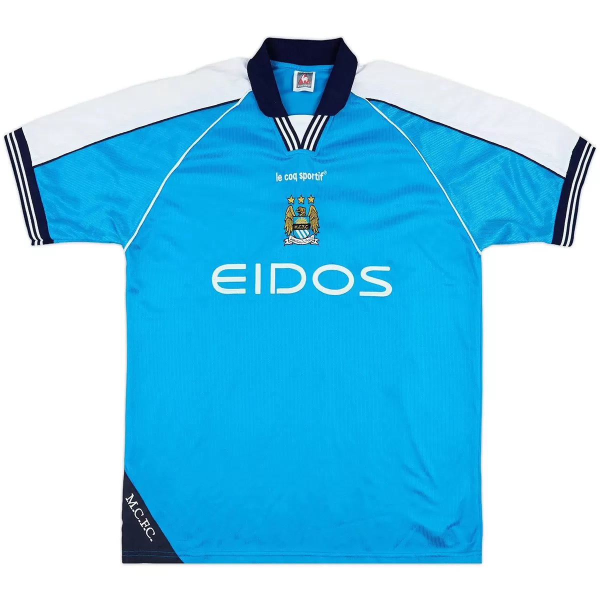 HAALAND #15 Retro 1999/01 Manchester City Thuisshirt