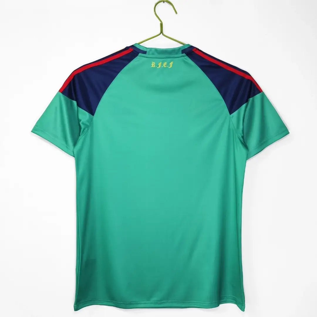 IKER #1 Spain 2010 Goalkeeper Retro Football Jersey
