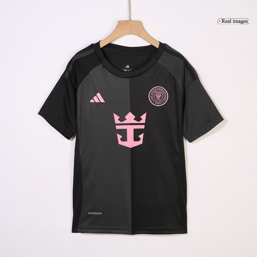 Inter Miami CF Auswärtstrikot-Set für Kinder 2025 – Trikot + Shorts