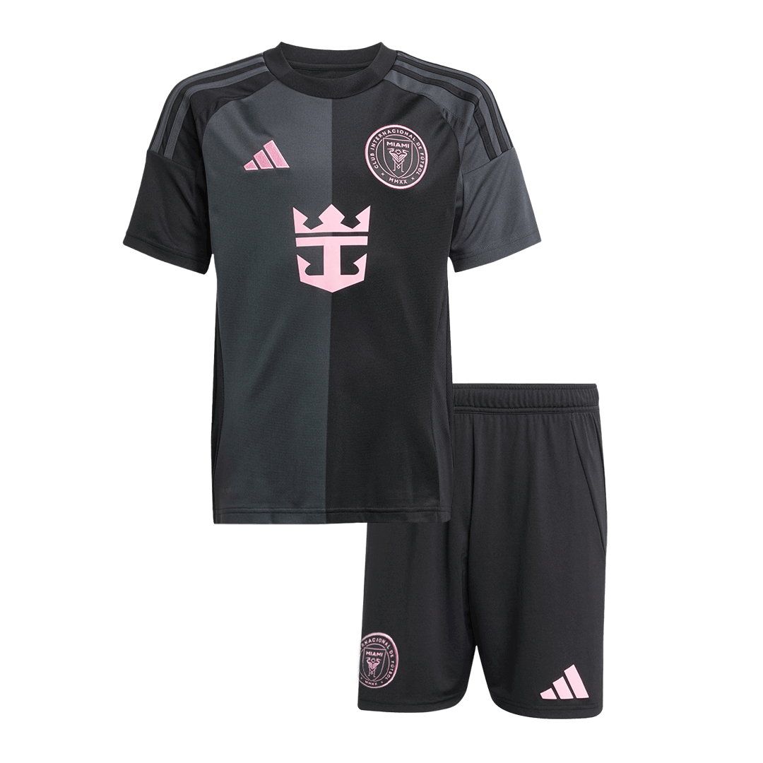 Inter Miami CF Auswärtstrikot-Set für Kinder 2025 – Trikot + Shorts