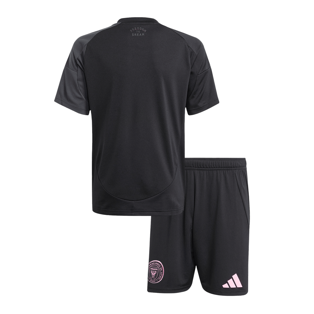 Inter Miami CF Auswärtstrikot-Set für Kinder 2025 – Trikot + Shorts