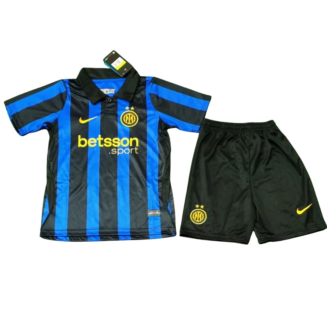 Inter Milan Thuistenue voor Kinderen - Shirt+Short 2026/27