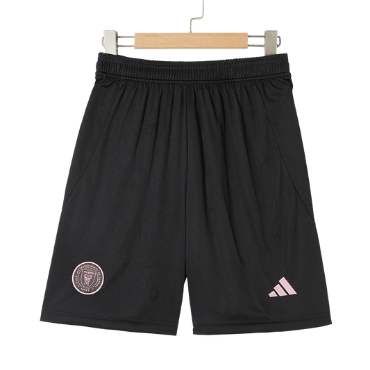 Inter Miami CF Auswärts-Fußballshorts 2025 Schwarz
