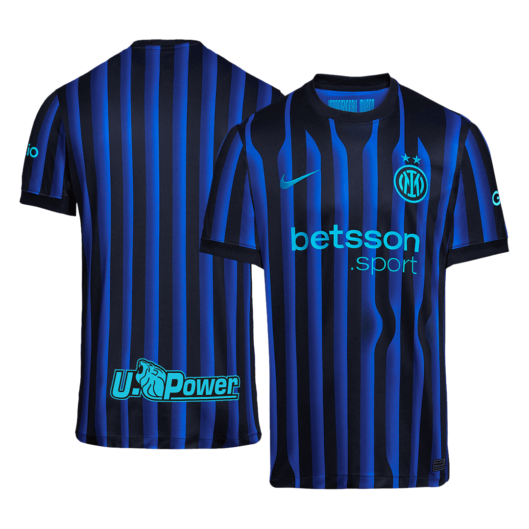 Maillot domicile de l'Inter Milan 2025/26 Bleu et Noir