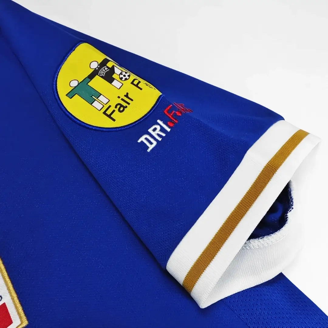 Maldini #5 Italien 1996 Heim-Retro-Fußballtrikot