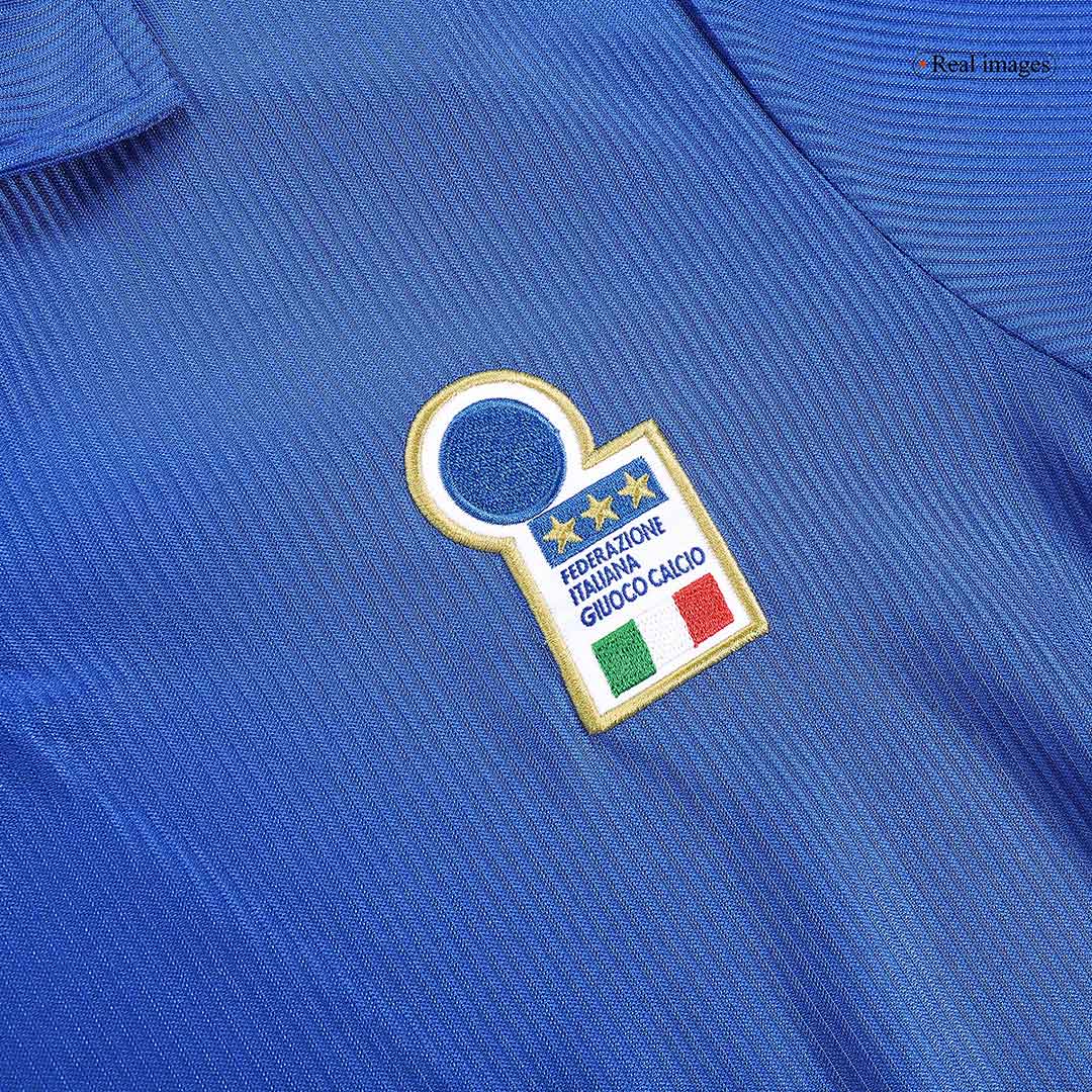 BAGGIO R. #18 イタリア代表 1998 ホーム レトロ サッカーユニフォーム